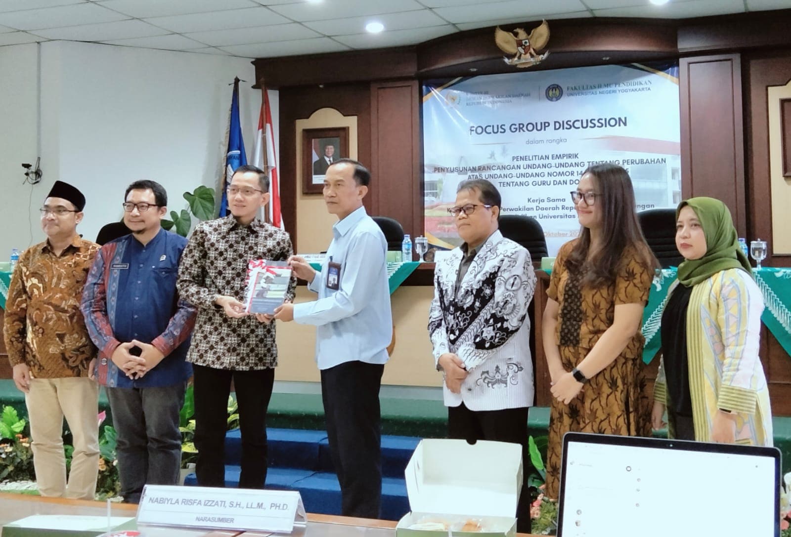 PGRI DIY Menyampaikan Gagasan Perubahan UU Guru dan Dosen